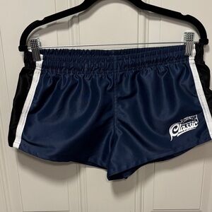 Classic Men's Athletic Shorts in Navy and Black
